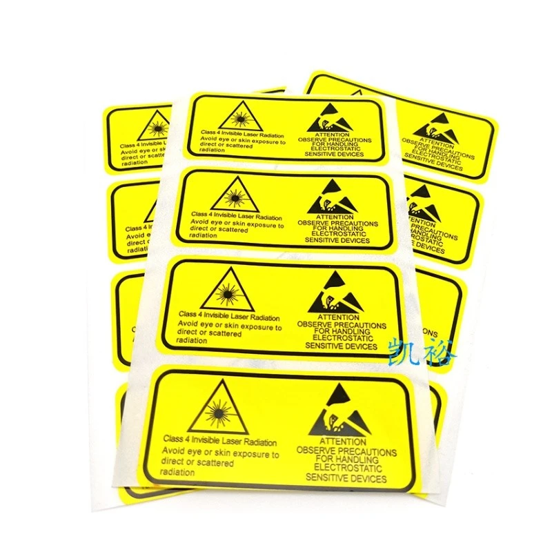 Electrostatic identification label